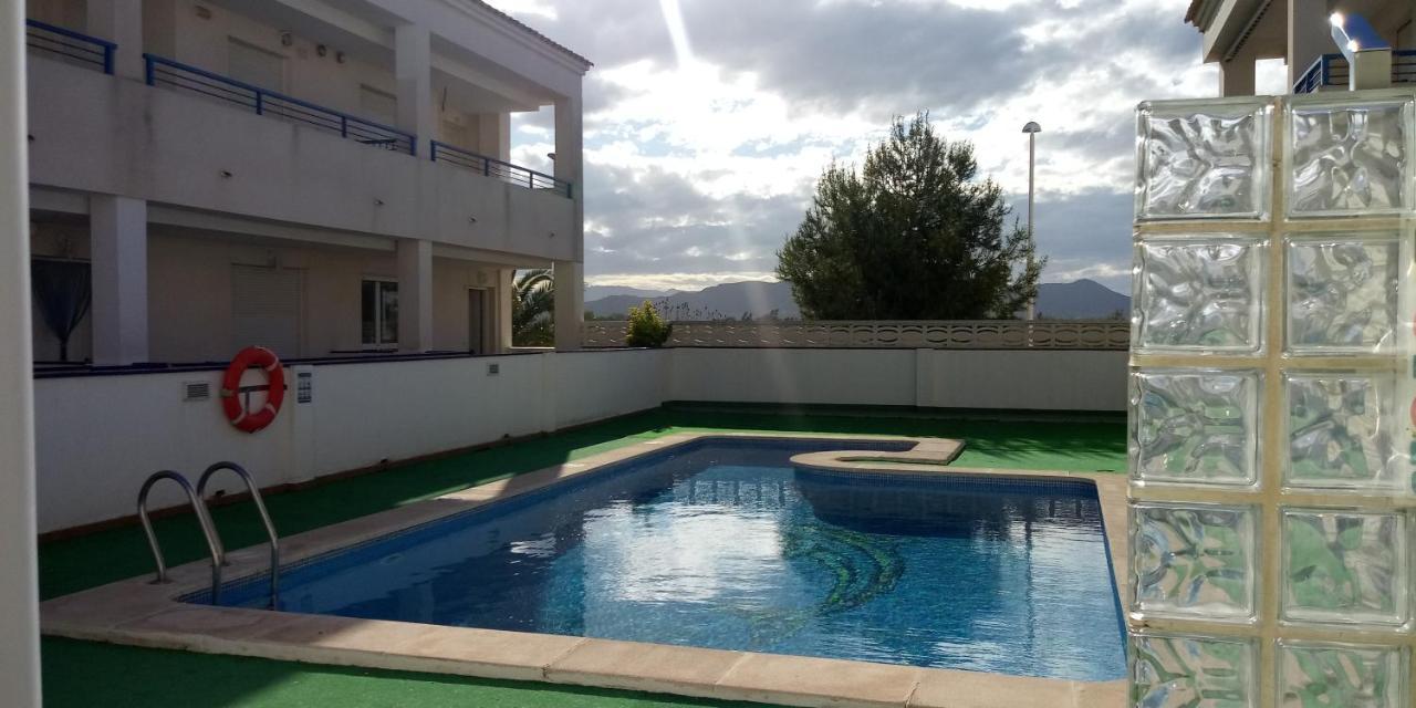 Playa Almarda Corinto, Piscina, Wifi,2 Terrazas, Barbacoa,Tranquilo Appartement Sagunto Buitenkant foto