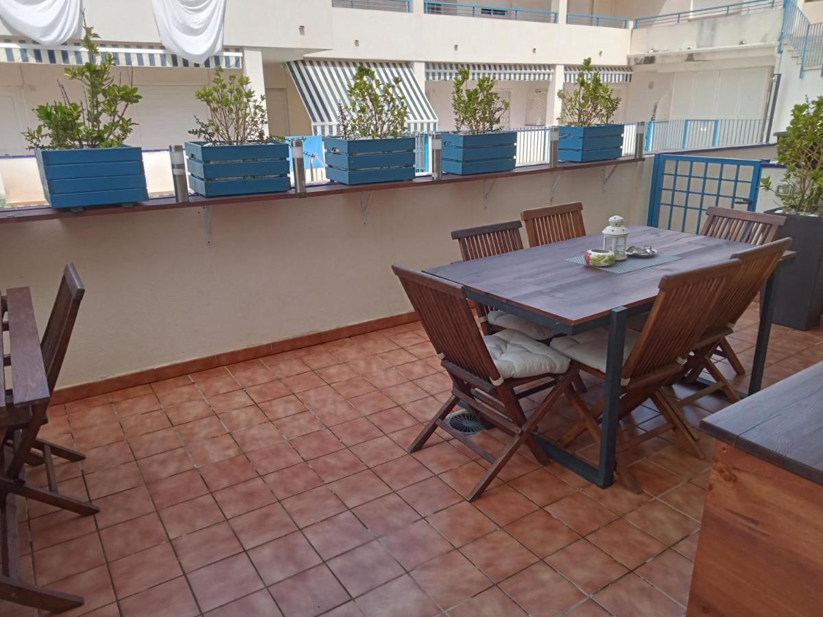 Playa Almarda Corinto, Piscina, Wifi,2 Terrazas, Barbacoa,Tranquilo Appartement Sagunto Buitenkant foto