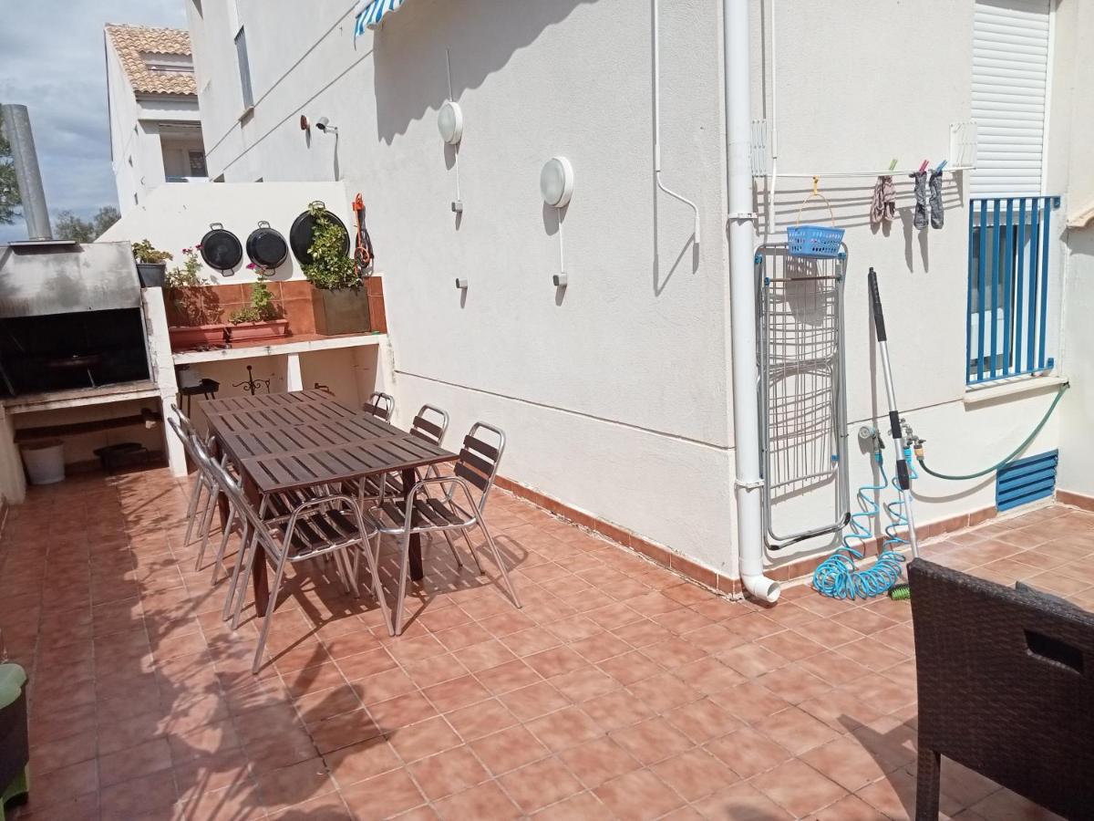 Playa Almarda Corinto, Piscina, Wifi,2 Terrazas, Barbacoa,Tranquilo Appartement Sagunto Buitenkant foto