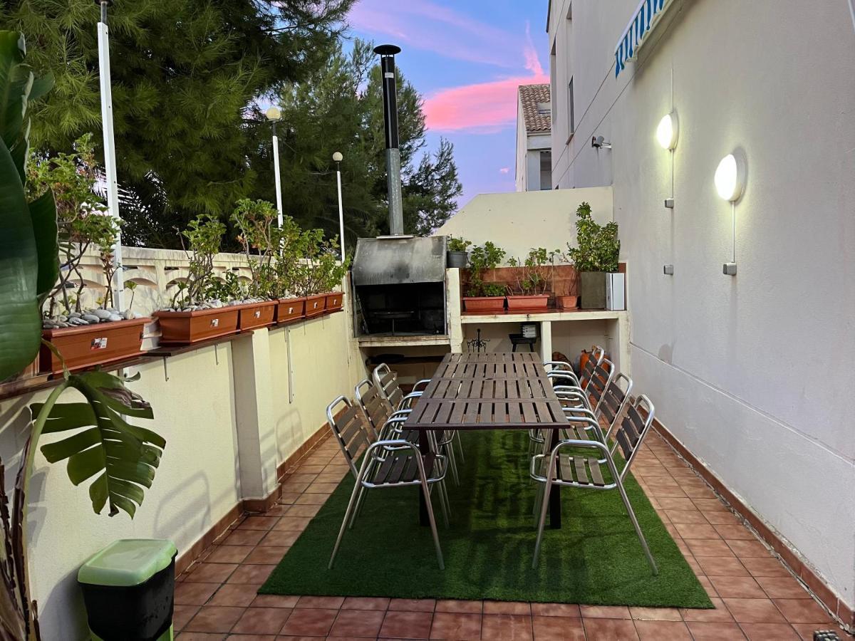 Playa Almarda Corinto, Piscina, Wifi,2 Terrazas, Barbacoa,Tranquilo Appartement Sagunto Buitenkant foto